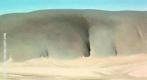 The Black Place 1943 By Georgia O'Keeffe