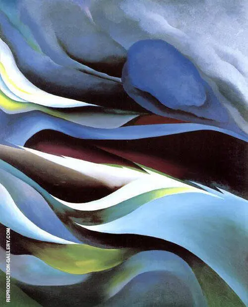From the Lake No 1 1924 By Georgia O'Keeffe