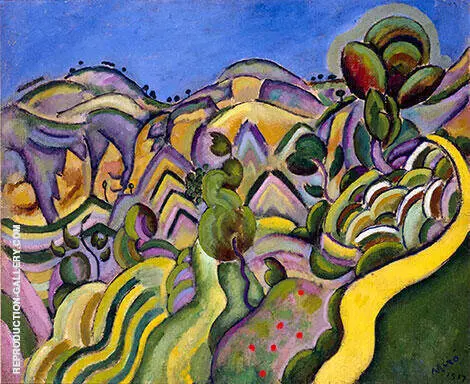 Ciurana the Path 1917 By Joan Miro
