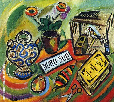 North-South 1917 By Joan Miro