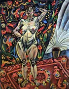 Standing Nude 1921 By Joan Miro