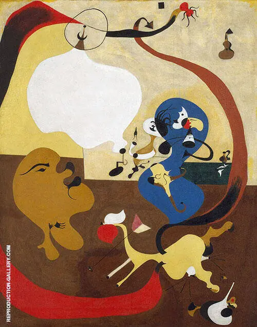 Dutch Interior II 1928 By Joan Miro
