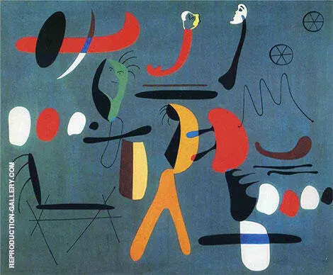 Painting 1933 By Joan Miro
