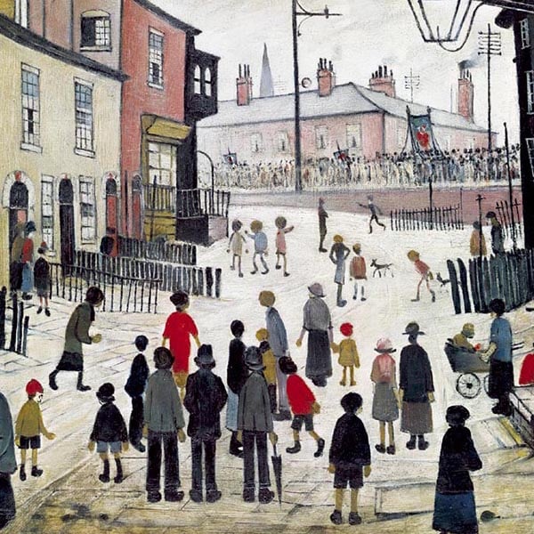 Oil Painting Reproductions of L-S-Lowry