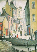 An Old Street 1937 By L-S-Lowry