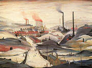 Industrial Panorama 1953 By L-S-Lowry