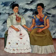 The Two Fridas 1939 By Frida Kahlo