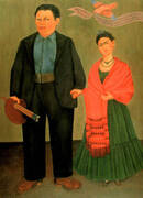 Frida and Diego Rivera 1931 By Frida Kahlo