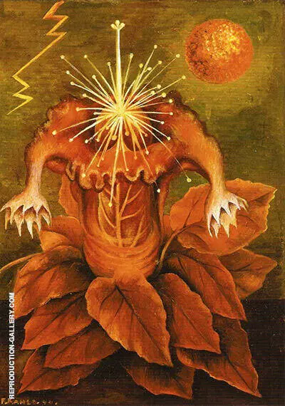 Flower of Life 1943 By Frida Kahlo