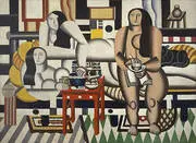 Three Women Le Grand Dejeuner 1921 By Fernand Leger