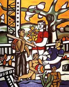 The Campers 1954 By Fernand Leger