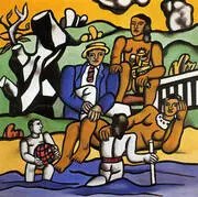 The Country Outing 1954 By Fernand Leger
