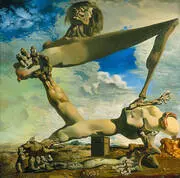 Soft Construction with Boiled Beans 1936 By Salvador Dali