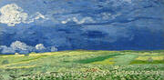 Wheatfield under Thunderclouds 1890 By Vincent van Gogh