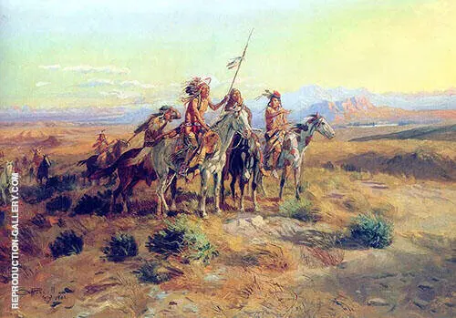 The Scouts By Charles M Russell
