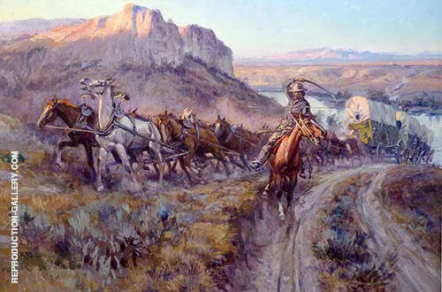 The Jerk Line By Charles M Russell