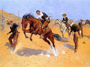 Turn Him Loose, Bill By Frederic Remington