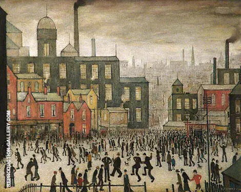 Our Town By L-S-Lowry