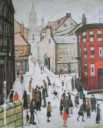 Berwick-on-Tweed By L-S-Lowry