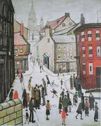 Berwick-on-Tweed By L-S-Lowry