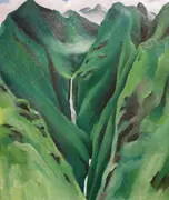 Waterfall No 1 Maui By Georgia O'Keeffe