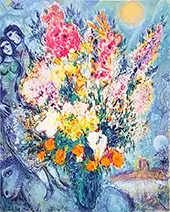 Bouquet de Fleurs By Marc Chagall