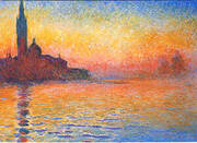 Maggiore at Twilight By Claude Monet