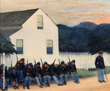 Dawn Before Gettysburg 1934 By Edward Hopper