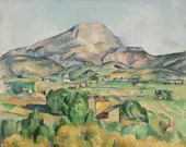 Mont Sainte-Victoire By Paul Cezanne