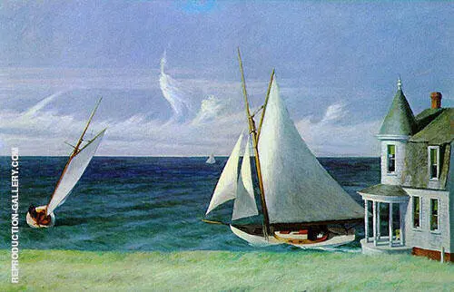Lee Shore 1941 By Edward Hopper