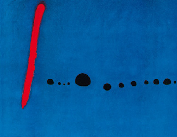 Blue II by Joan Miro | Oil Painting Reproduction