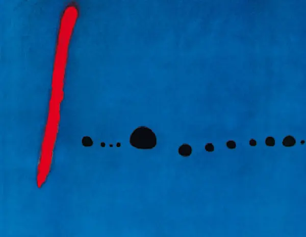 Blue II By Joan Miro