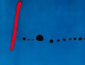 Blue II By Joan Miro
