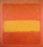 Yellow Band 1956 By Mark Rothko (Inspired By)