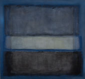 No 27 Light Band White Band 1954 By Mark Rothko (Inspired By)