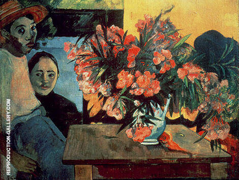 Te Tiare Farani by Paul Gauguin | Oil Painting Reproduction