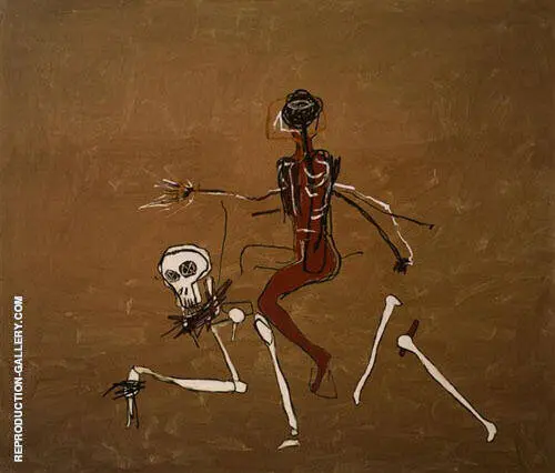 Riding With Death 1988 By Jean Michel Basquiat