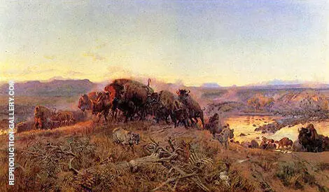 When the Land Belonged to God By Charles M Russell