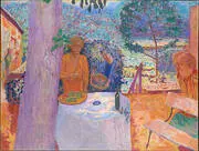 The Terrace at Vernonnet 1939 By Pierre Bonnard