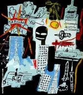Carbon Oxygen By Jean Michel Basquiat