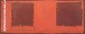 Seagram Mural 2 By Mark Rothko (Inspired By)