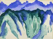 Machu Pichy Peruvian Landscape By Georgia O'Keeffe