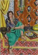 Seated Odalisque By Henri Matisse