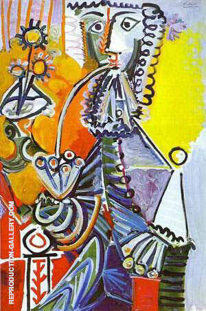 Cavalier with Pipe by Pablo Picasso | Oil Painting Reproduction