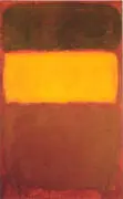 No 7 Orange and Chocolate By Mark Rothko (Inspired By)