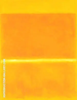 Saffron 1957 By Mark Rothko (Inspired By)