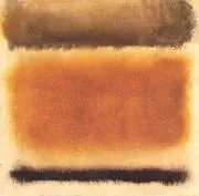 Untitled 1958 Coffee and Cinnamon By Mark Rothko (Inspired By)