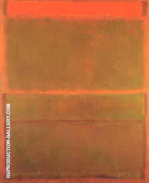 No 14 No 9 Red Over Three Browns By Mark Rothko (Inspired By)
