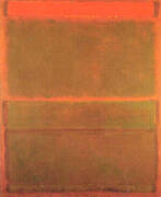 No 14 No 9 Red Over Three Browns By Mark Rothko (Inspired By)