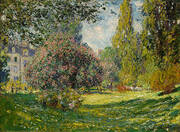 Garden of Les Mathurins at Pontoise By Camille Pissarro